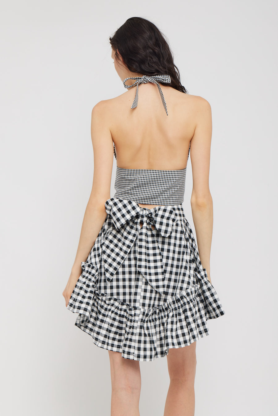 Bryn Halter Gingham, view 4