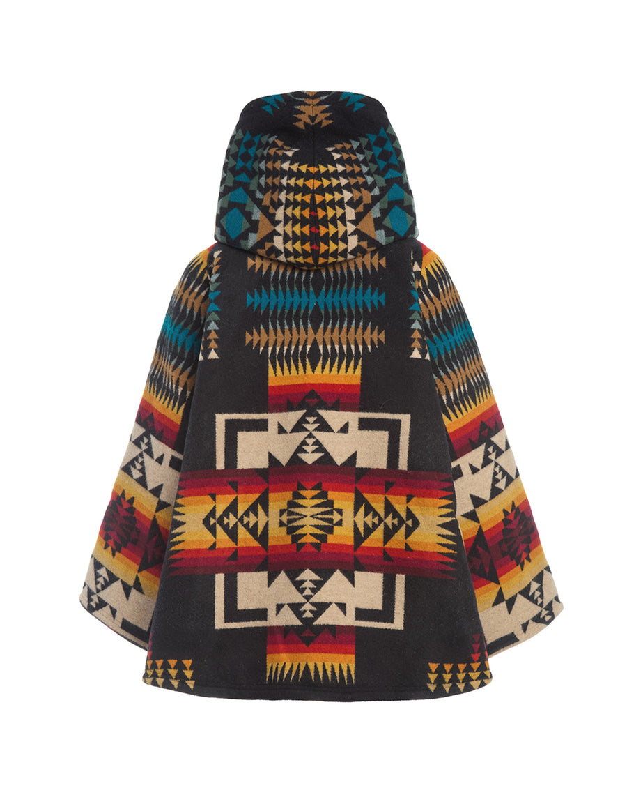 Chief Joseph Black Classic Cloak, view 2