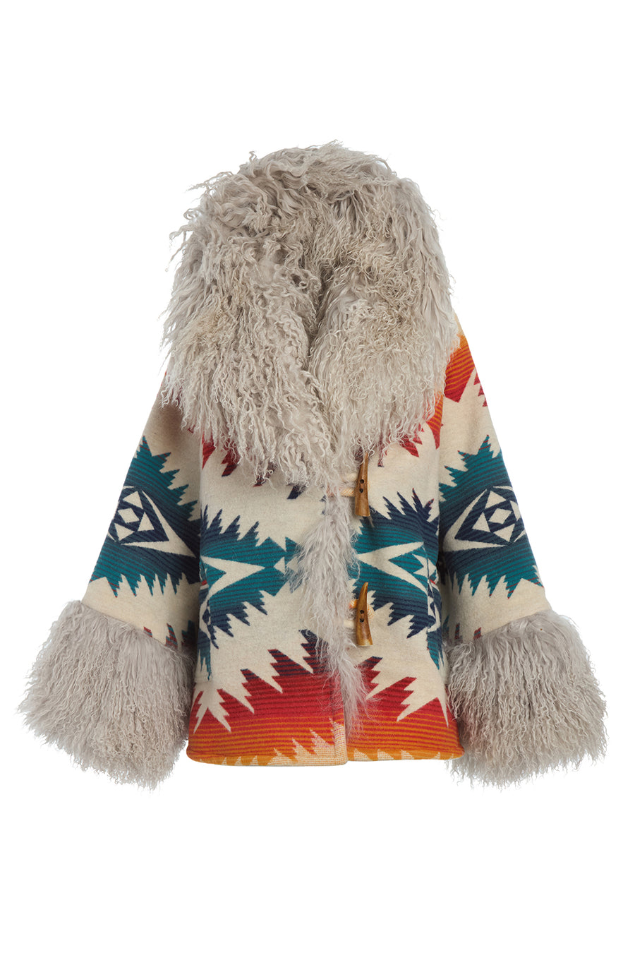 Sunset Pass Shearling Cloak