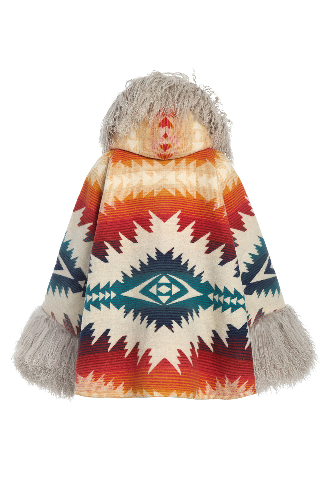 Sunset Pass Shearling Cloak