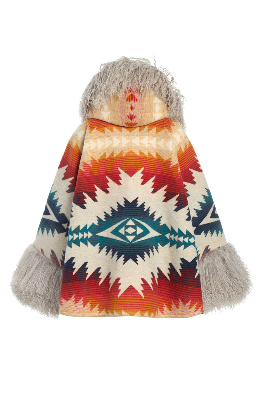 Sunset Pass Shearling Cloak