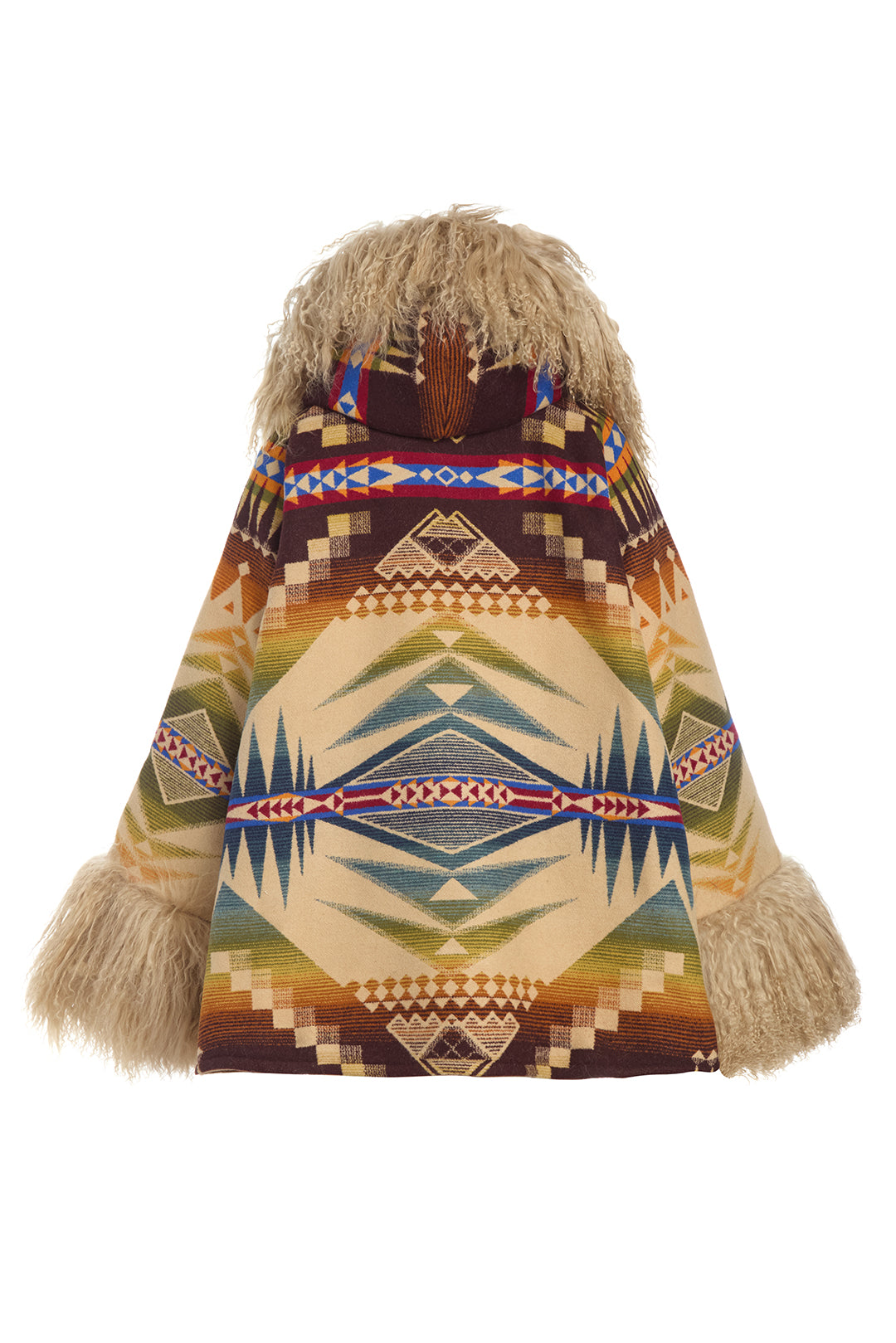 Mystic Lakes Shearling Cloak