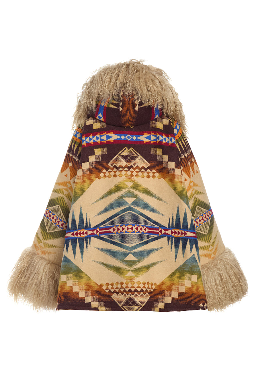 Mystic Lakes Shearling Cloak