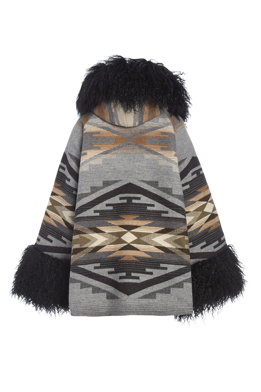 Tumalo Ridge Shearling Cloak