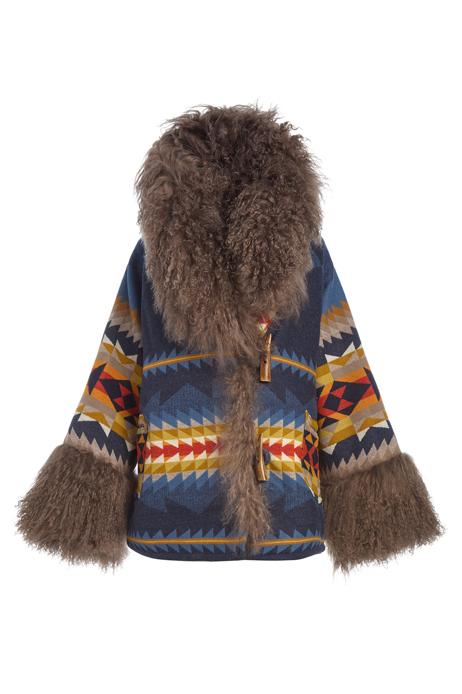 Cascadia Shearling Cloak