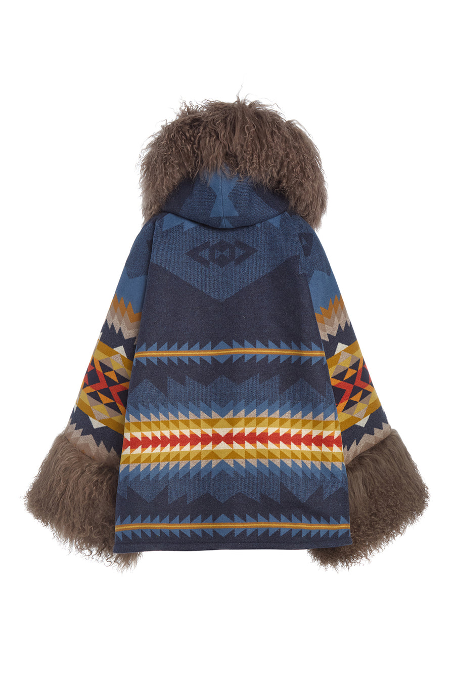 Cascadia Shearling Cloak