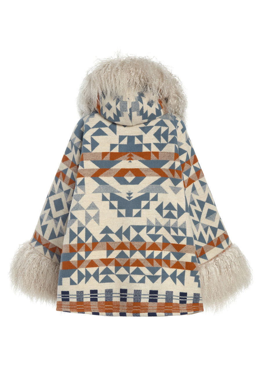 Blue Ridge Shearling Cloak