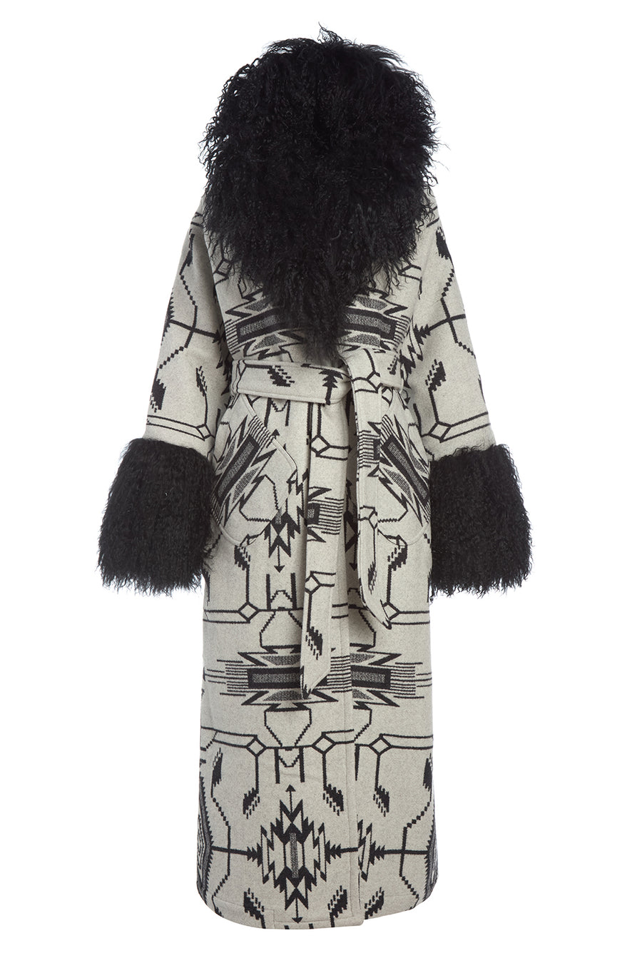 Tsi Mayoh Shearling Duster