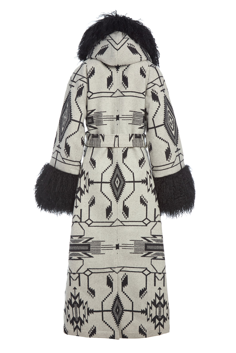 Tsi Mayoh Shearling Duster, view 2