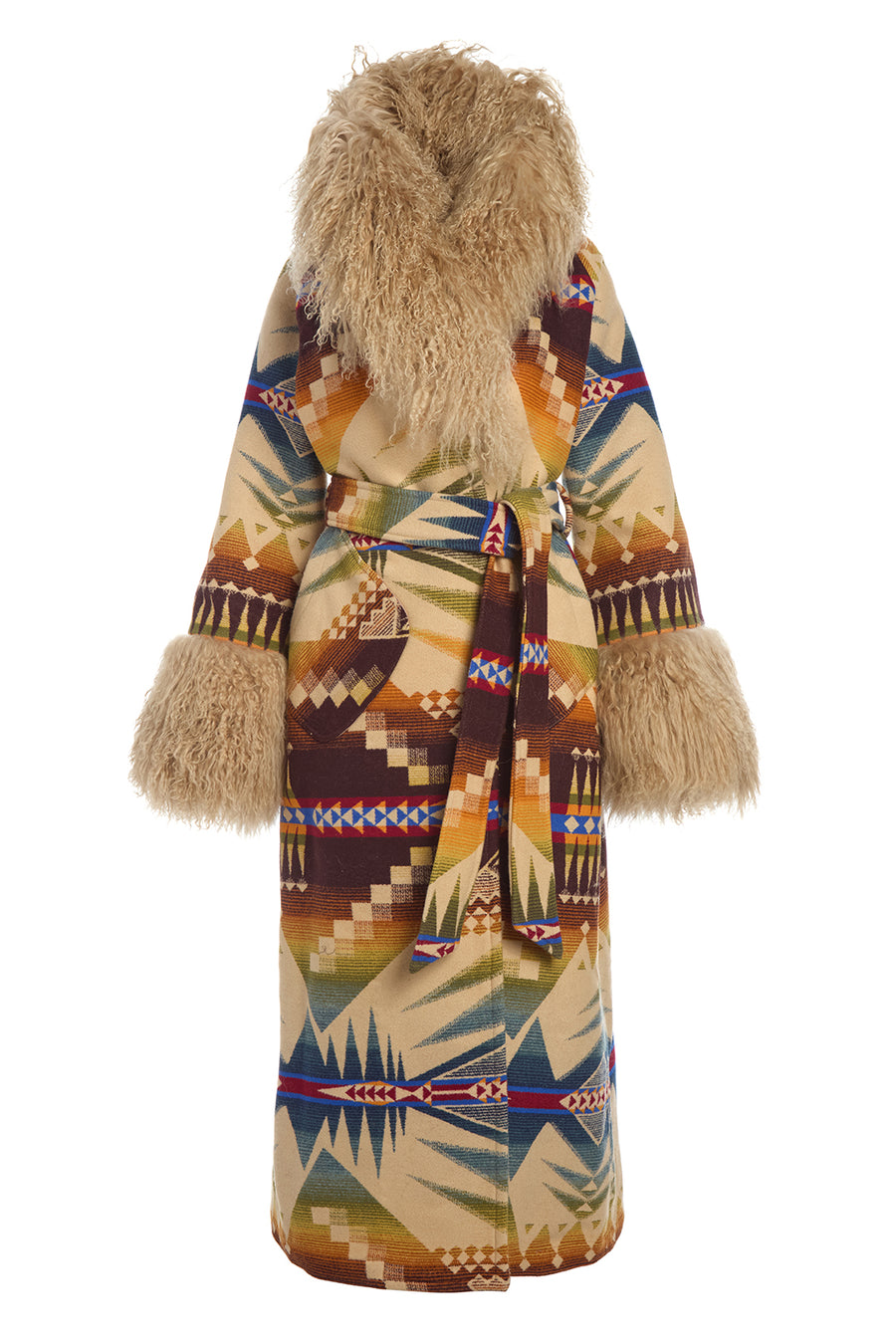 Mystic Lakes Shearling Duster