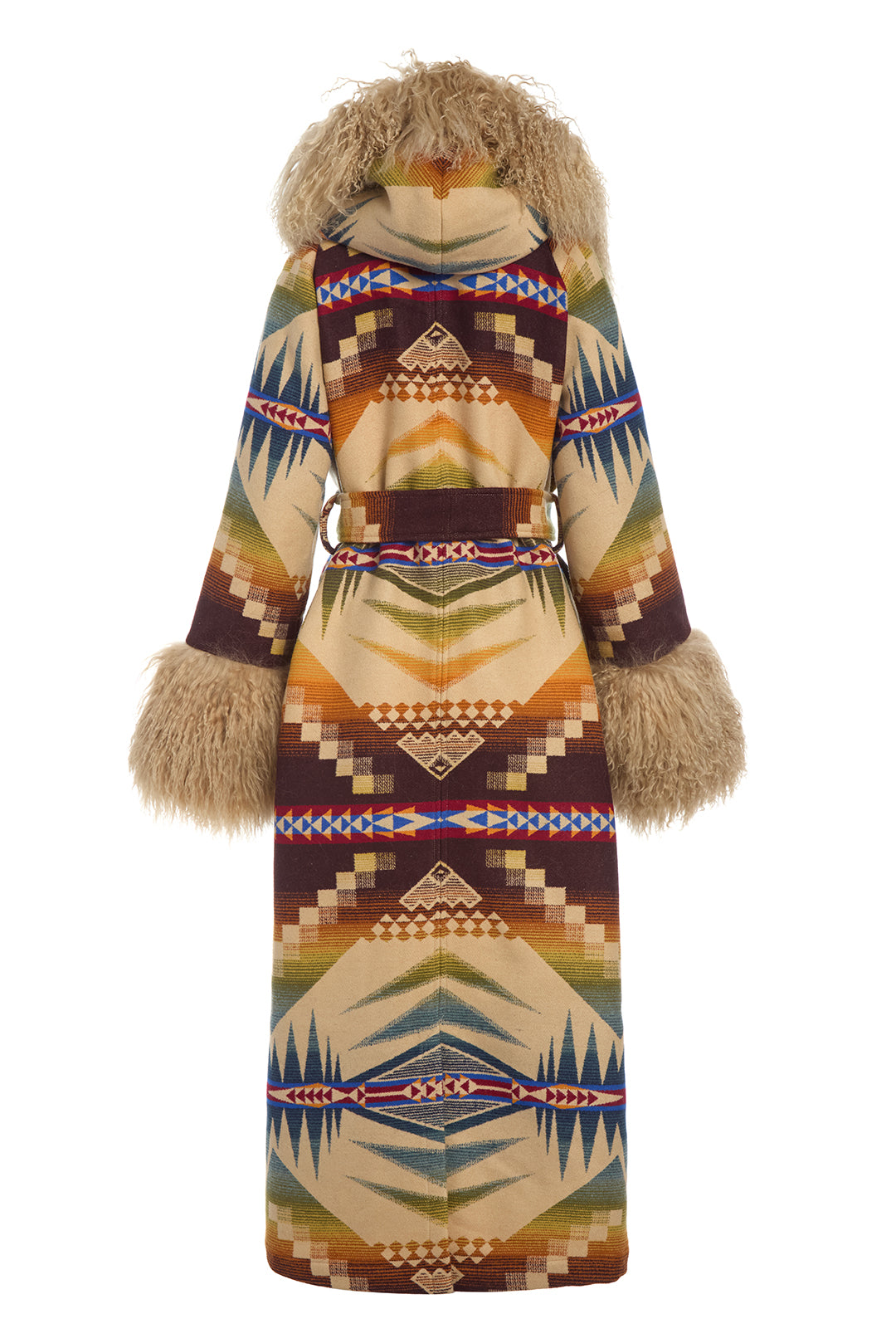 Mystic Lakes Shearling Duster