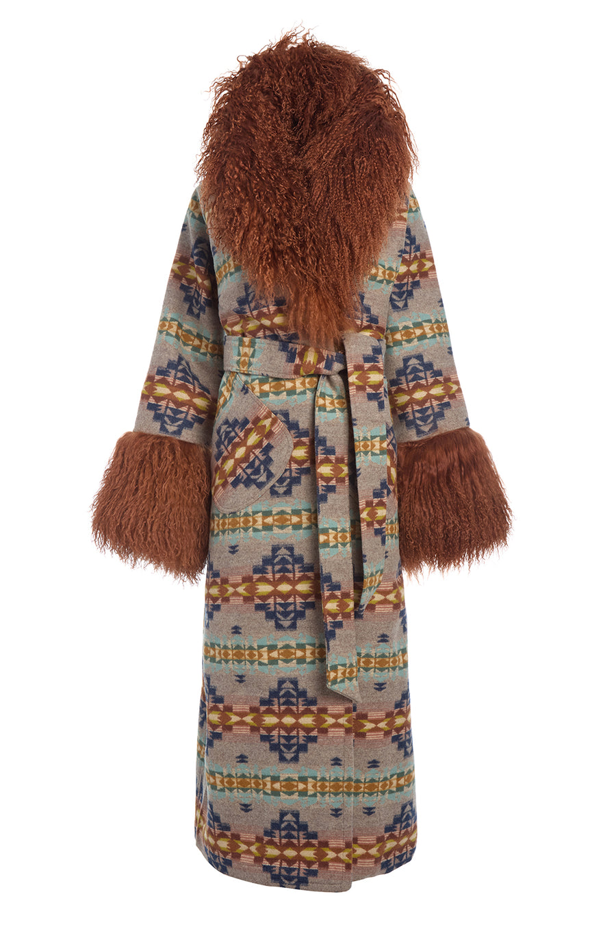 Desert Dawn Shearling Duster