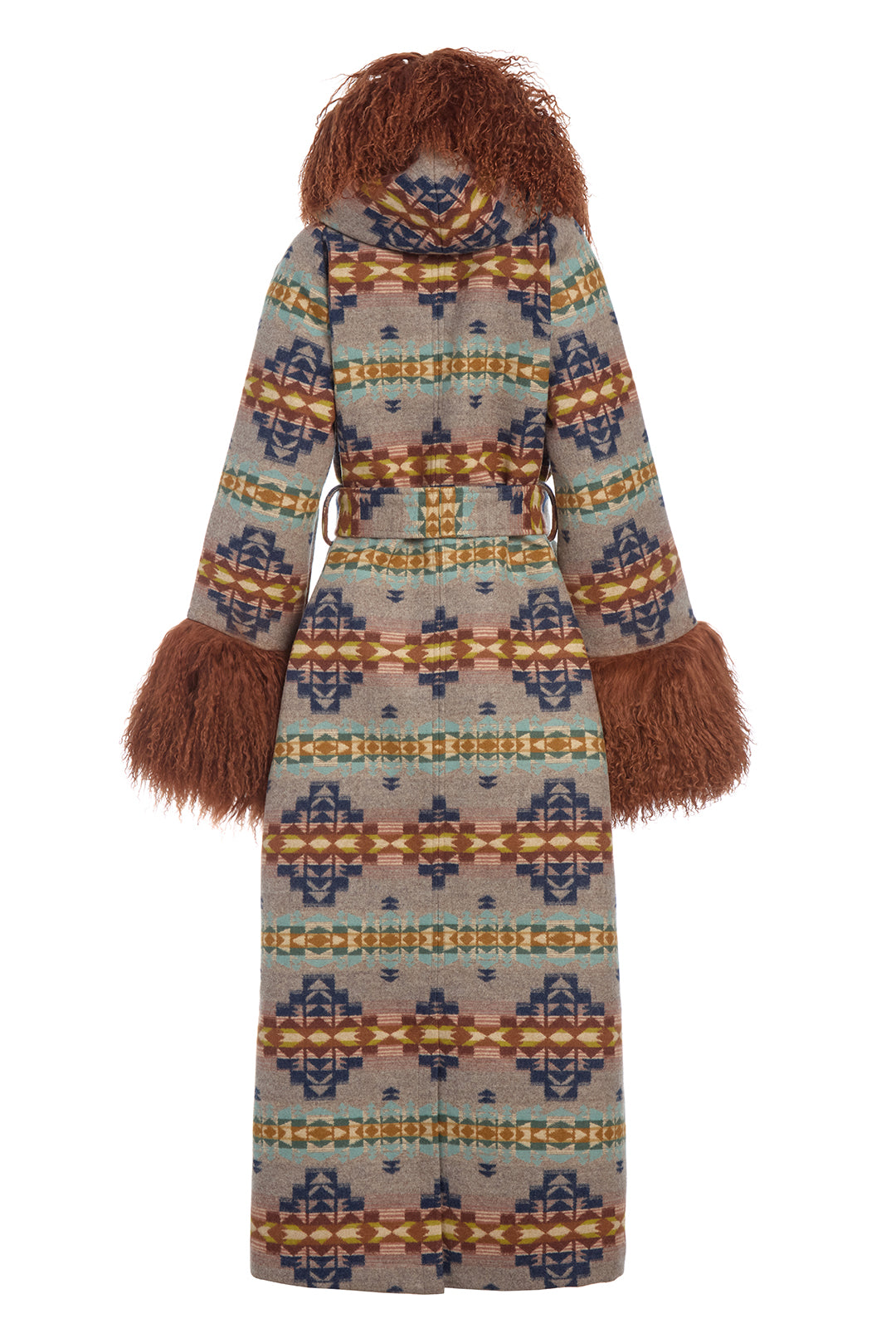 Desert Dawn Shearling Duster