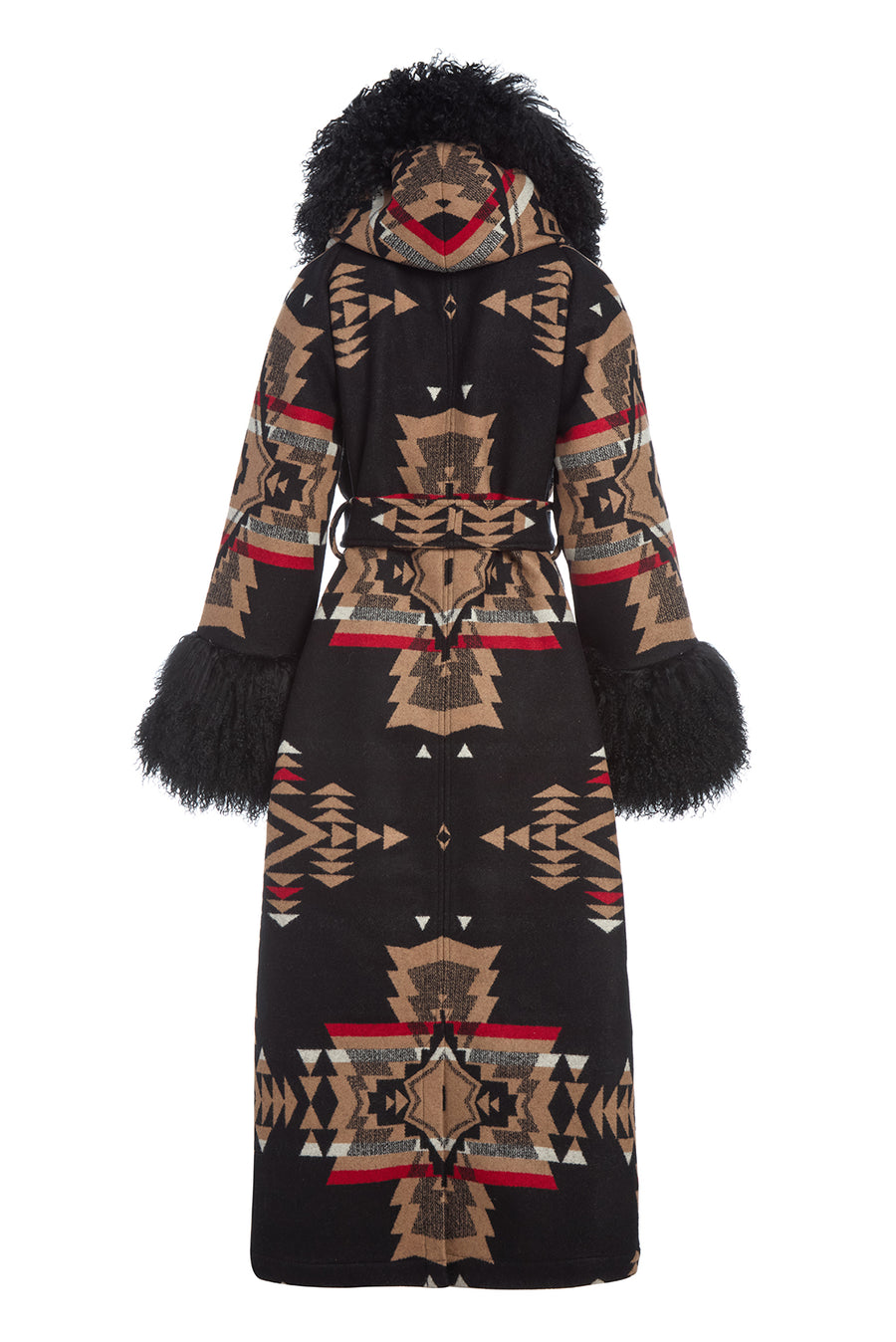 Rock Point Shearling Duster, view 2