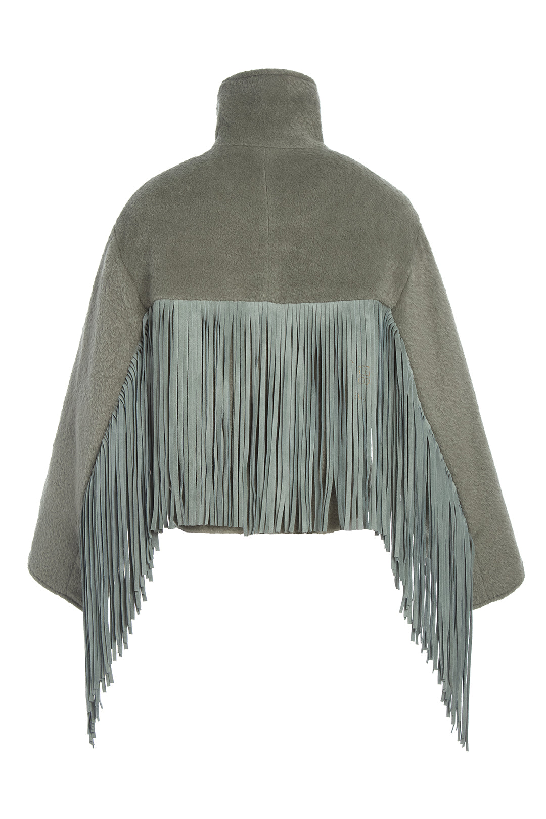Alpaca Fringe Cropped Archer