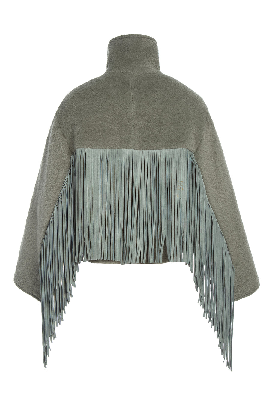 Alpaca Fringe Cropped Archer