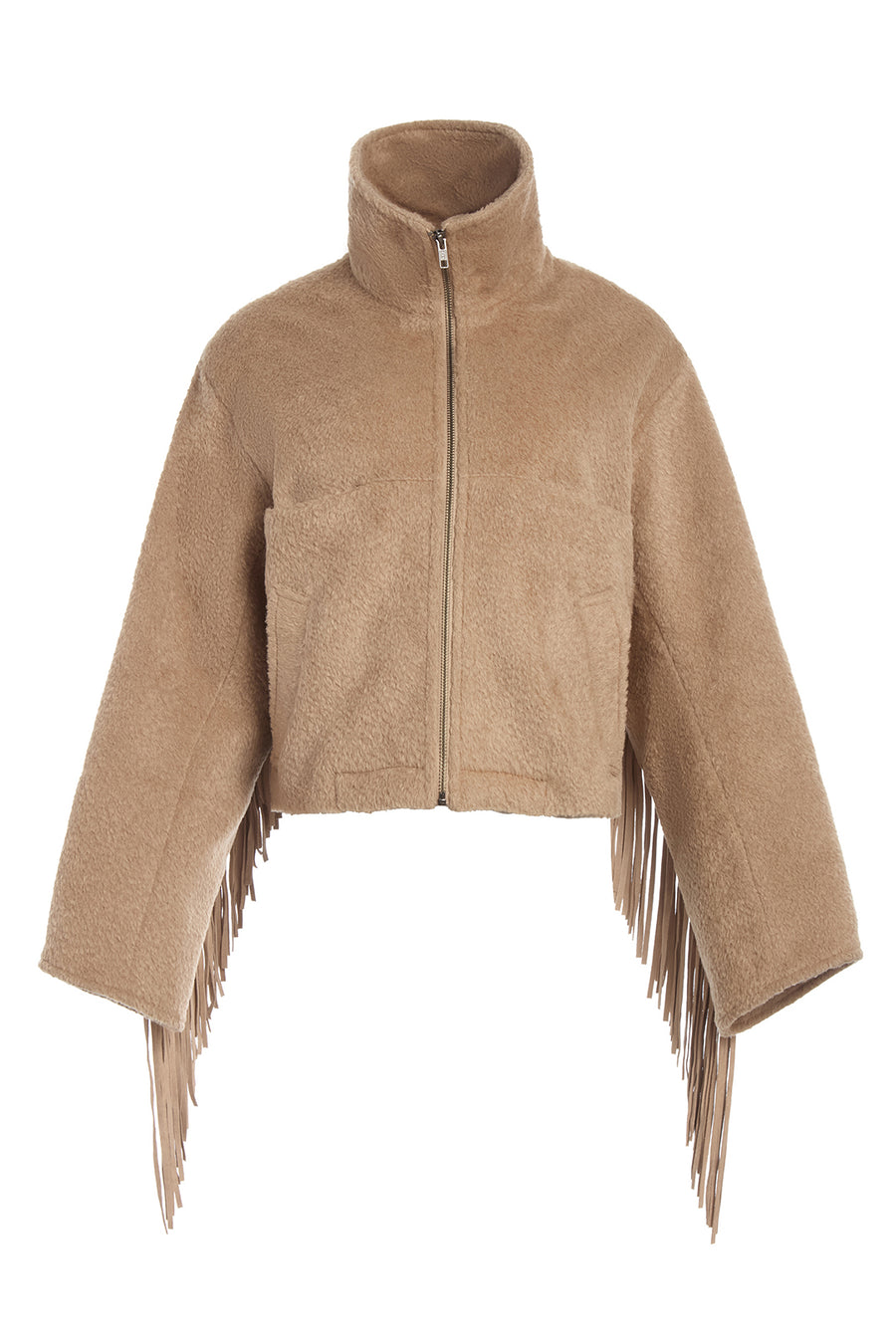 Alpaca Fringe Cropped Archer