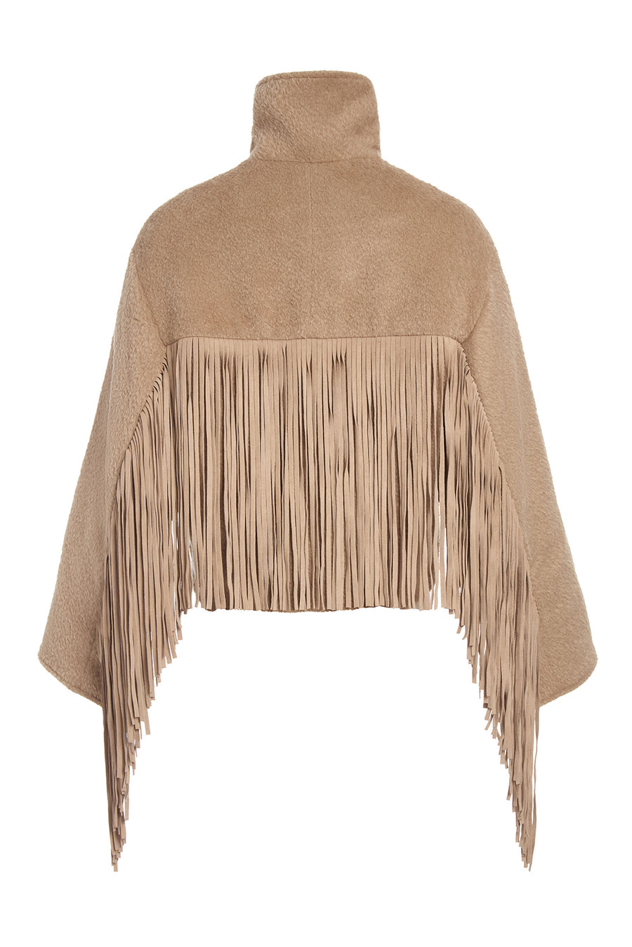 Alpaca Fringe Cropped Archer, view 2