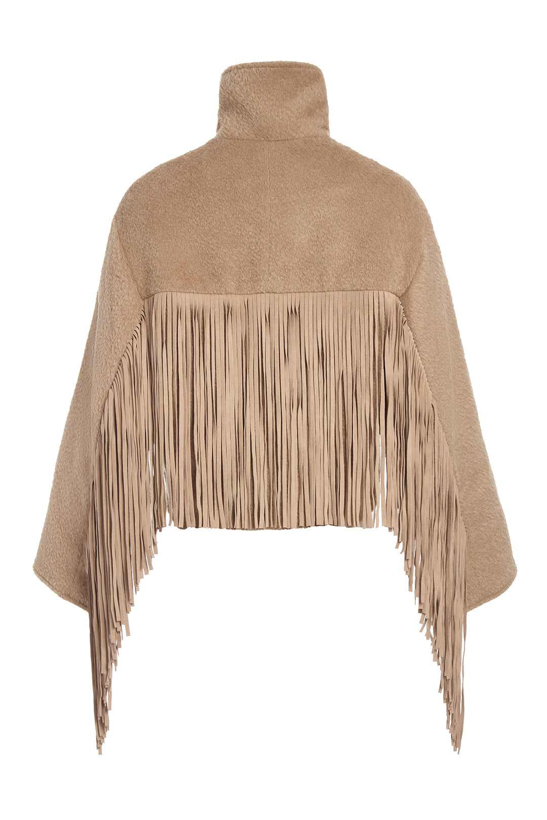 Alpaca Fringe Cropped Archer