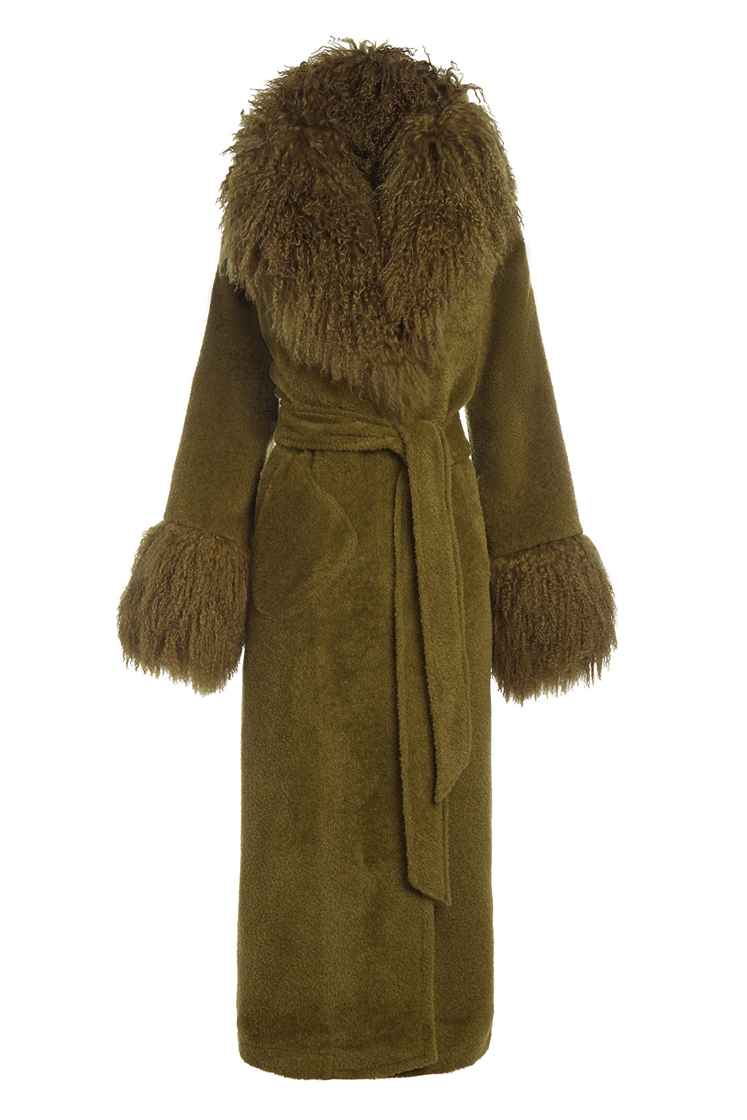 Alpaca Shearling Duster