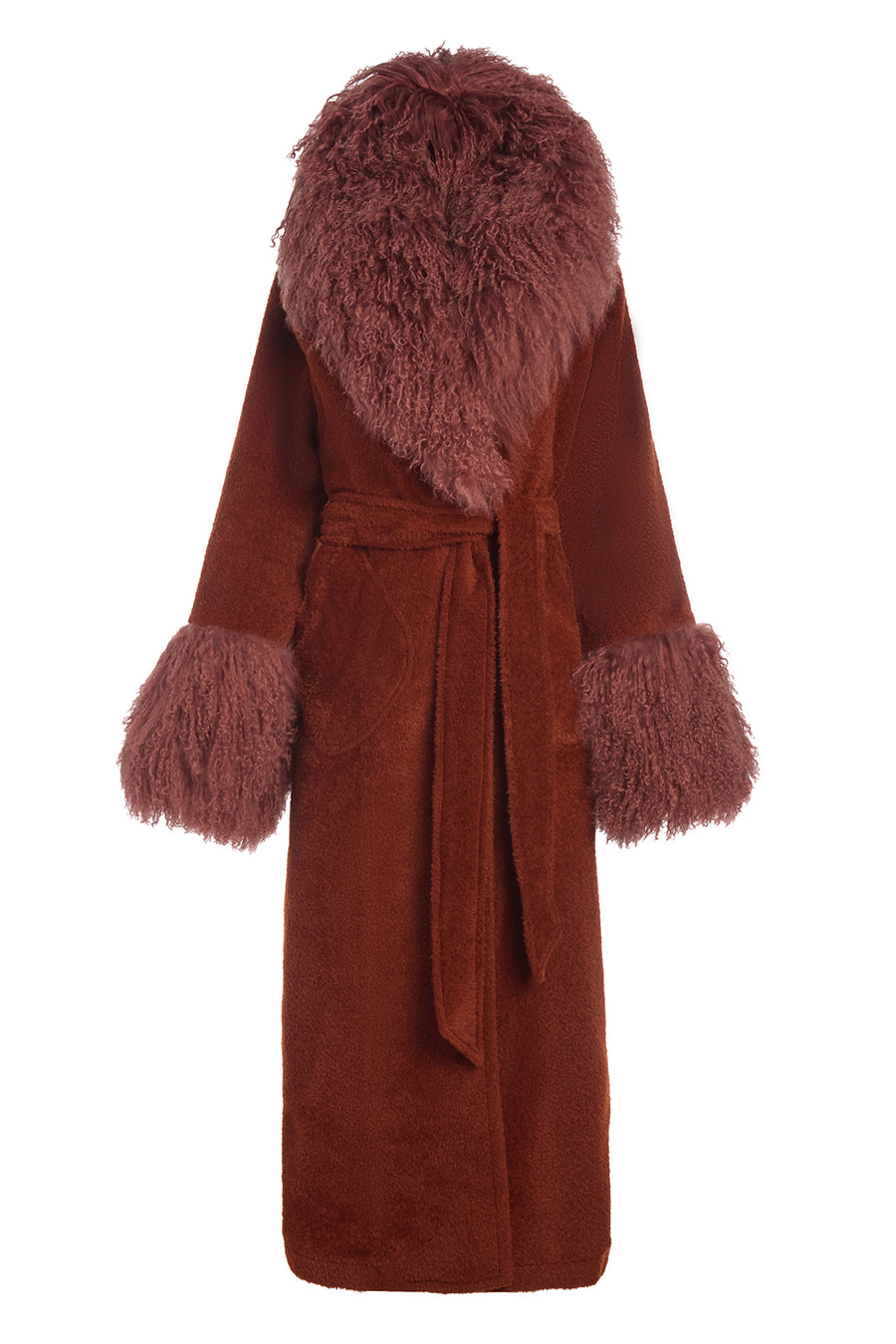 Alpaca Shearling Duster