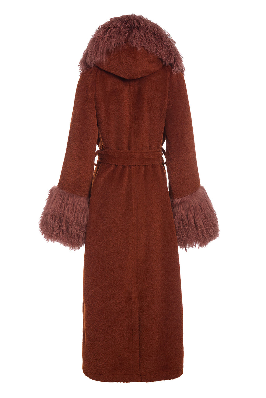 Alpaca Shearling Duster, view 3