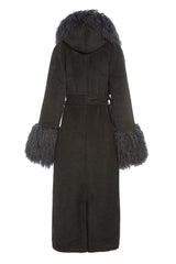 Alpaca Shearling Duster