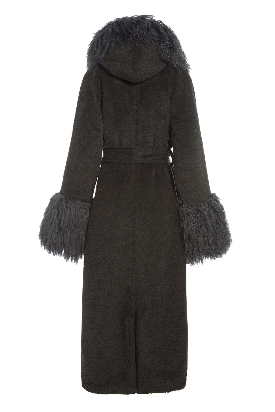 Alpaca Shearling Duster, view 2