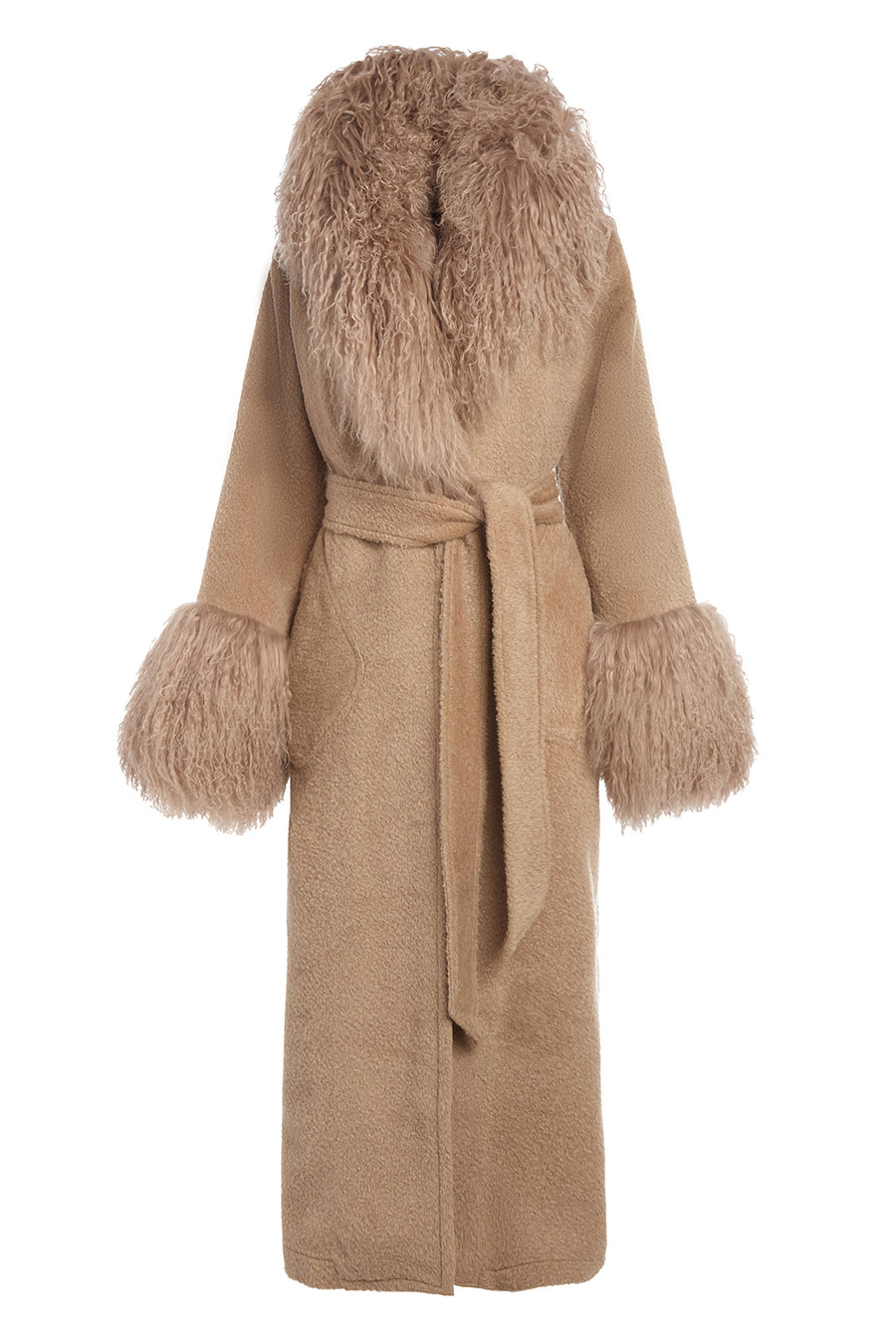 Alpaca Shearling Duster