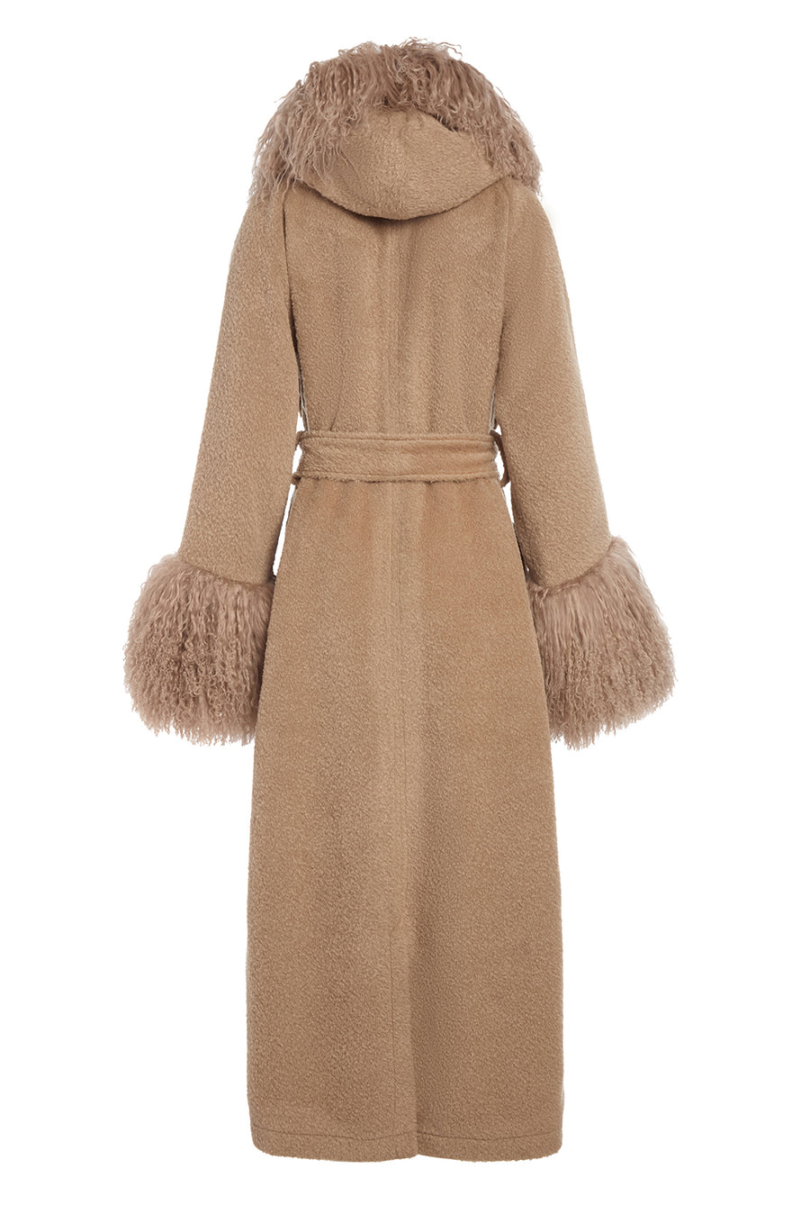 Alpaca Shearling Duster, view 3