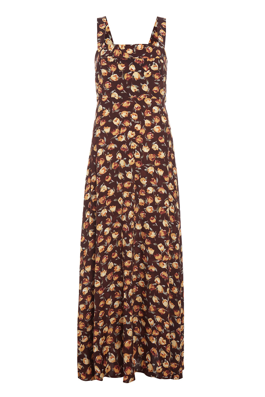 Lorraina Dress Wine Tulip
