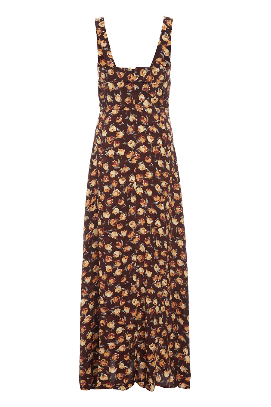 Lorraina Dress Wine Tulip