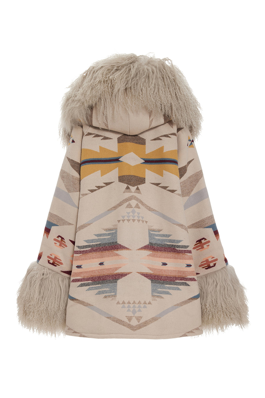 White Sands Shearling Cloak