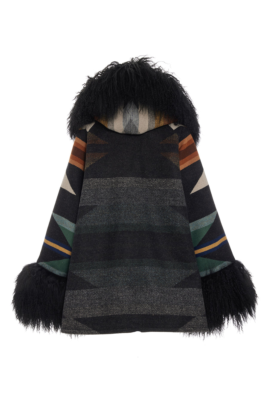Wyeth Trail Oxford Shearling Cloak