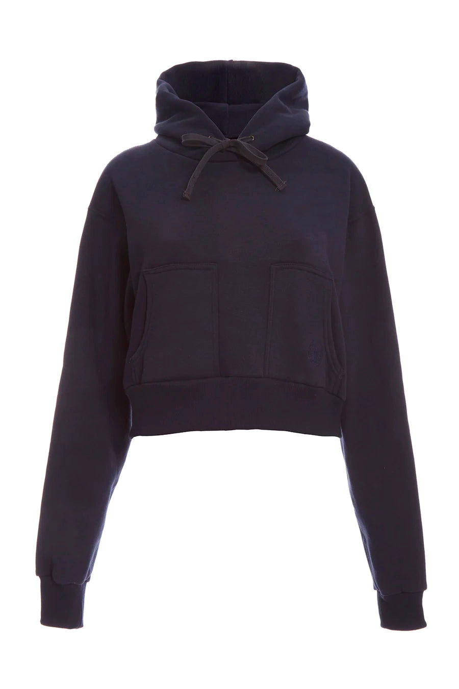Navy Pull Over Hoodie Sparkle, view 3