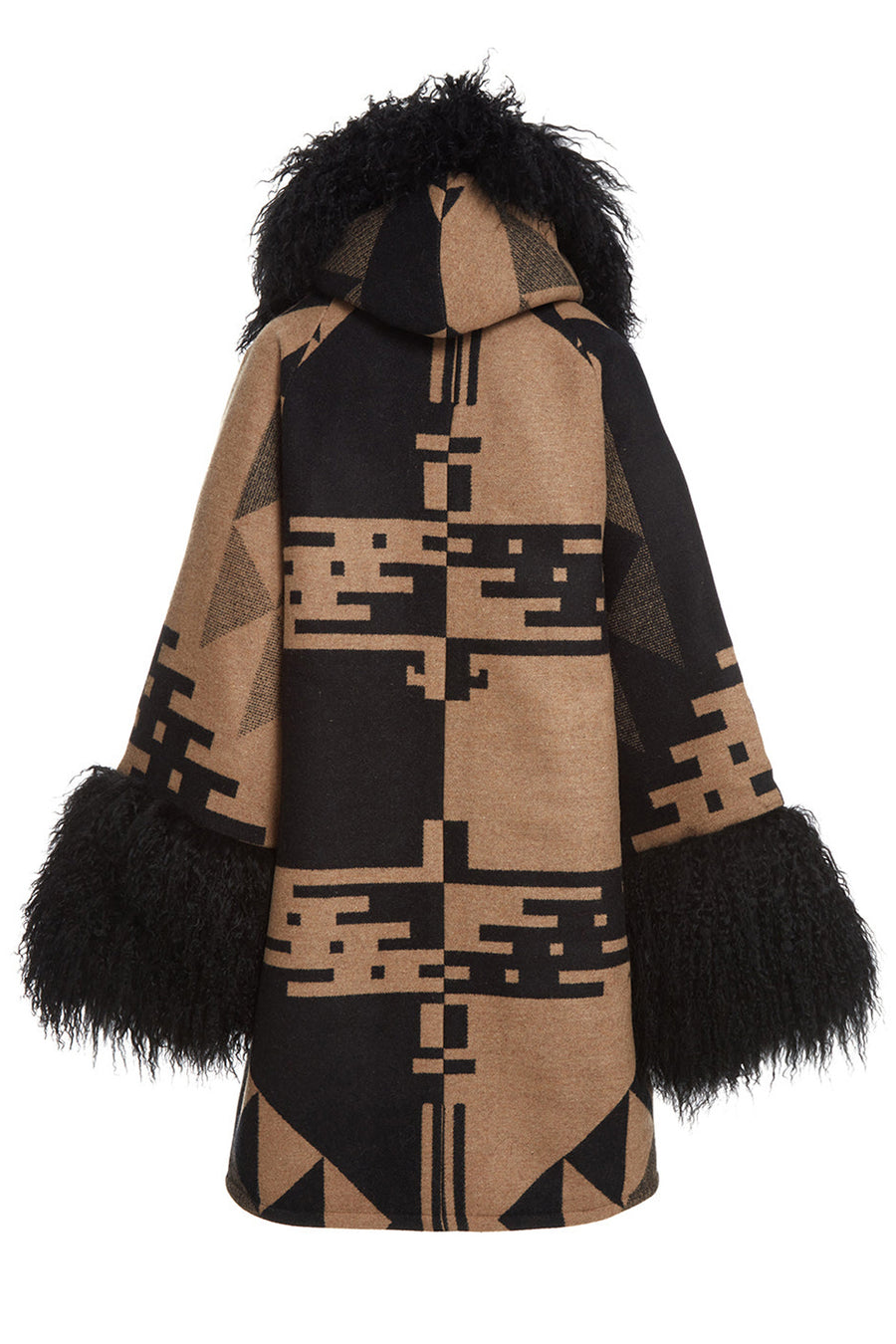 Thunderbird Riddler Unisex Shearling Cloak