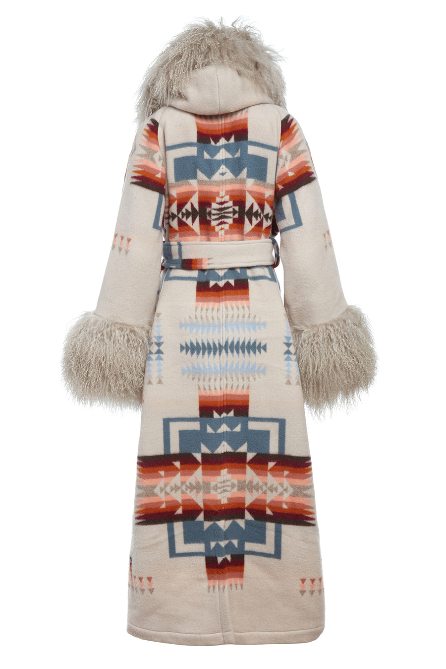 Chief Joseph Shearling Duster, view 2