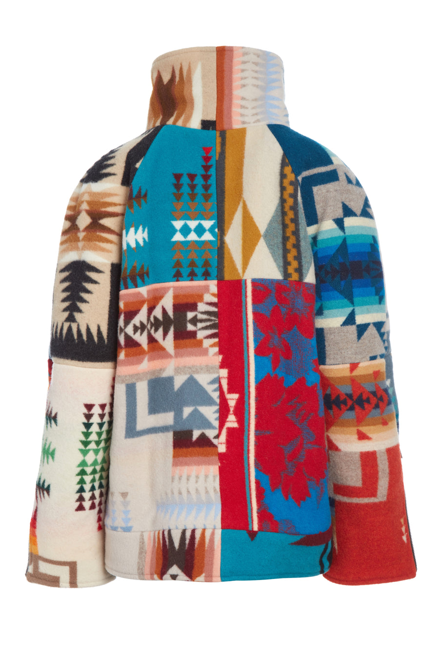 Chief Joseph Patchwork Buck Love Bomber