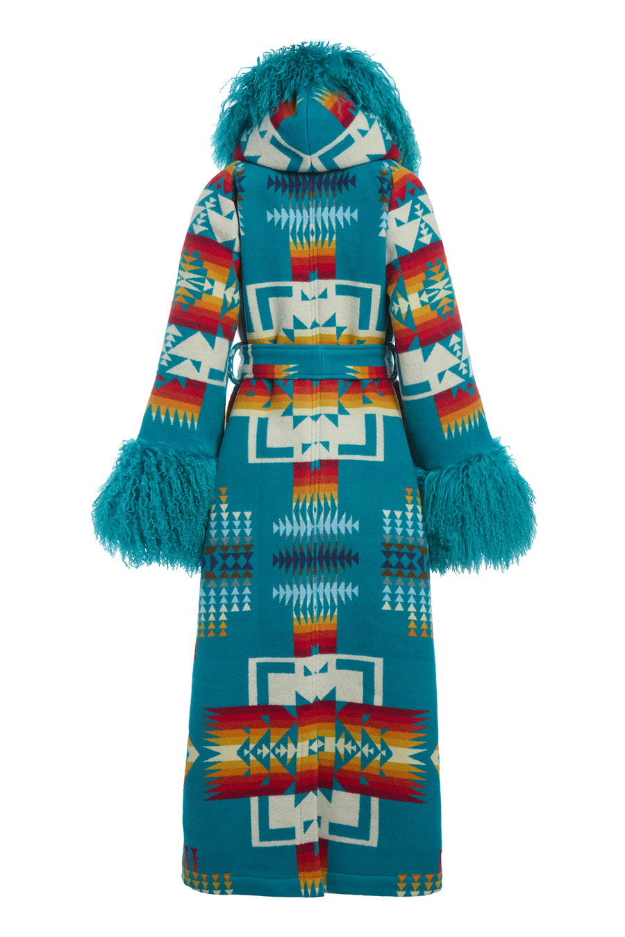 Chief Joseph Shearling Duster, view 2