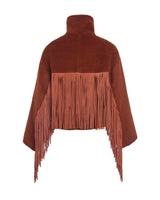 Alpaca Fringe Cropped Archer