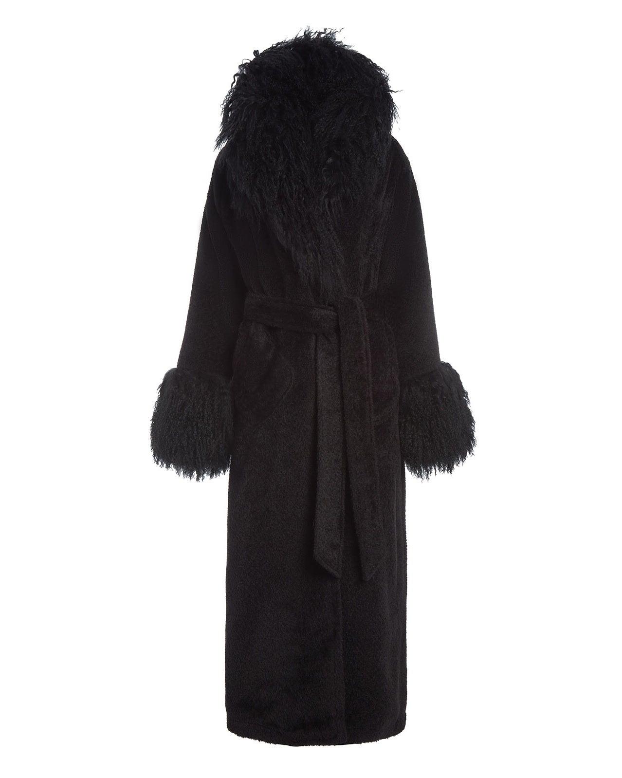 Alpaca Shearling Duster