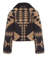 Basket Maker Shearling Collar Vera Aviator