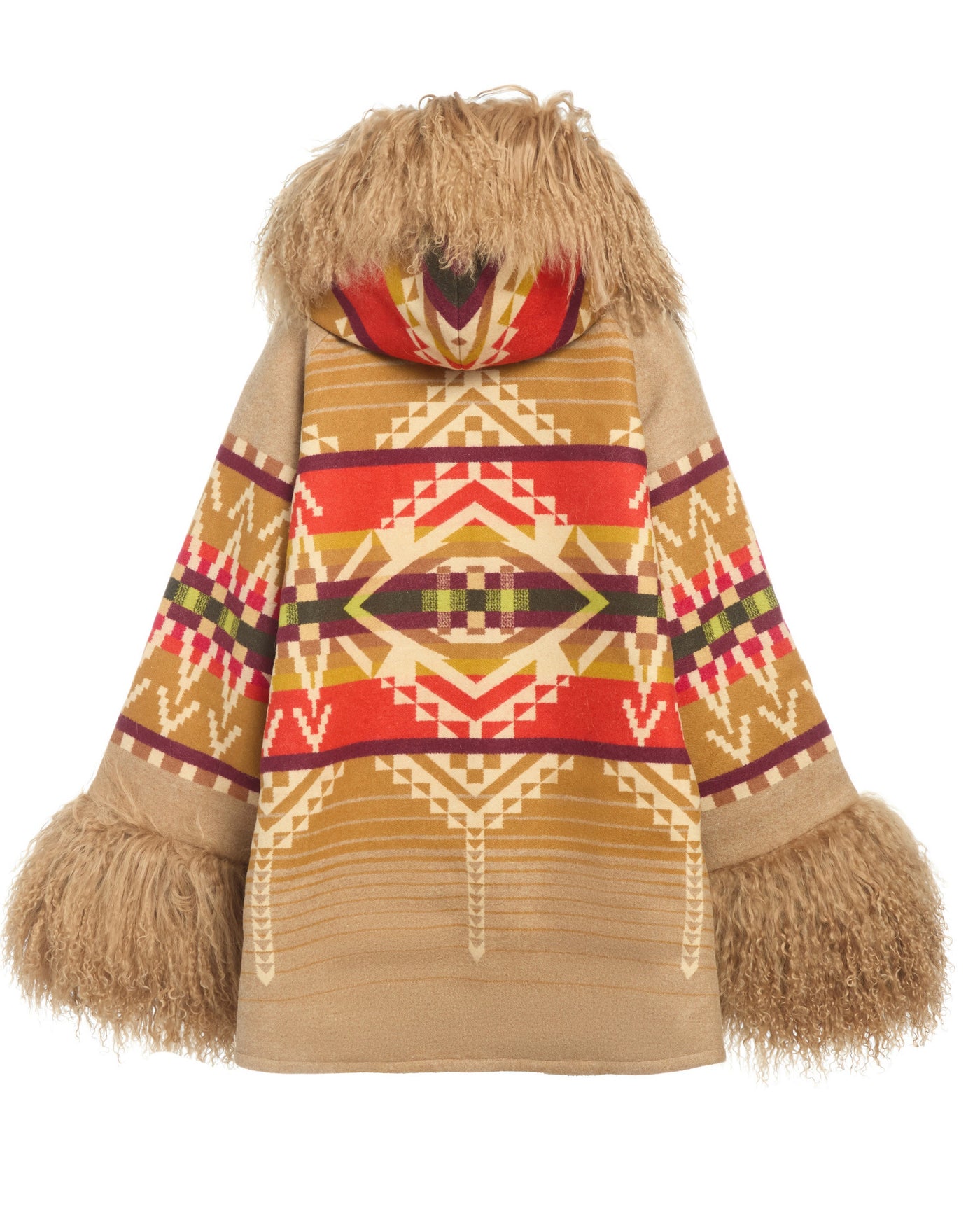 Beacon Rock Shearling Cloak