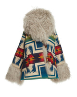 Century Harding Shearling Cloak