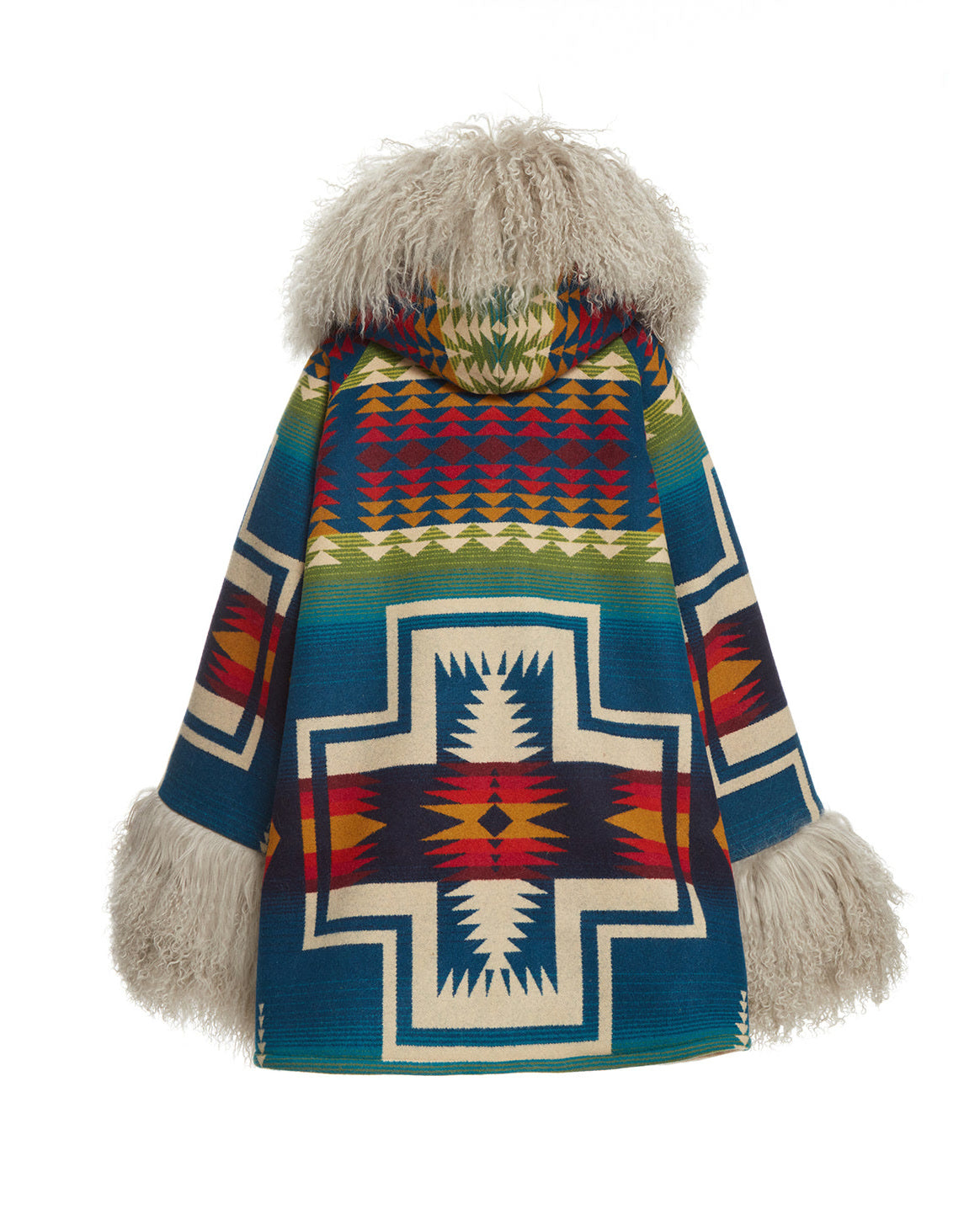 Century Harding Shearling Cloak