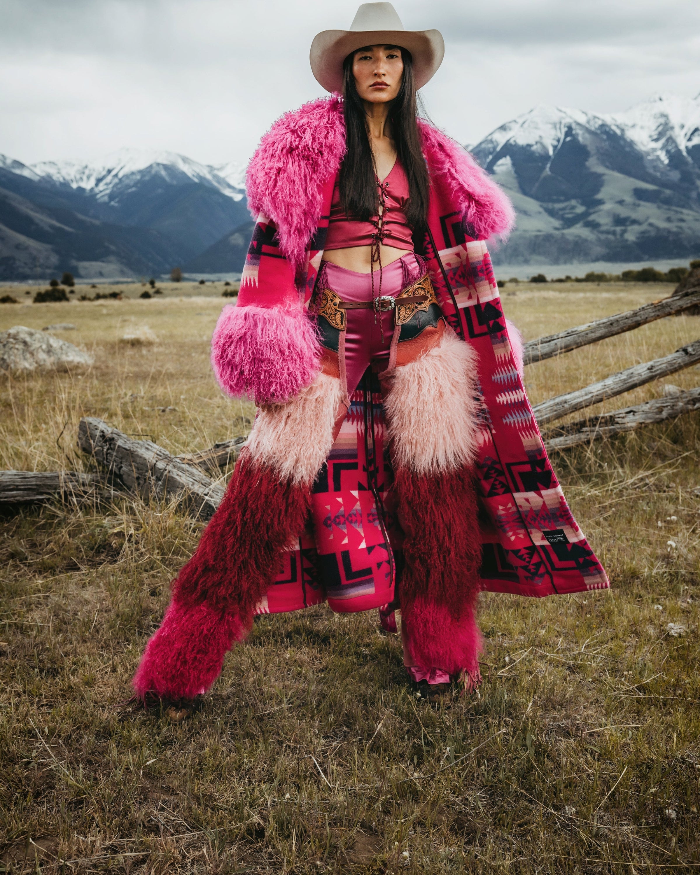 Chief Joseph Shearling Duster