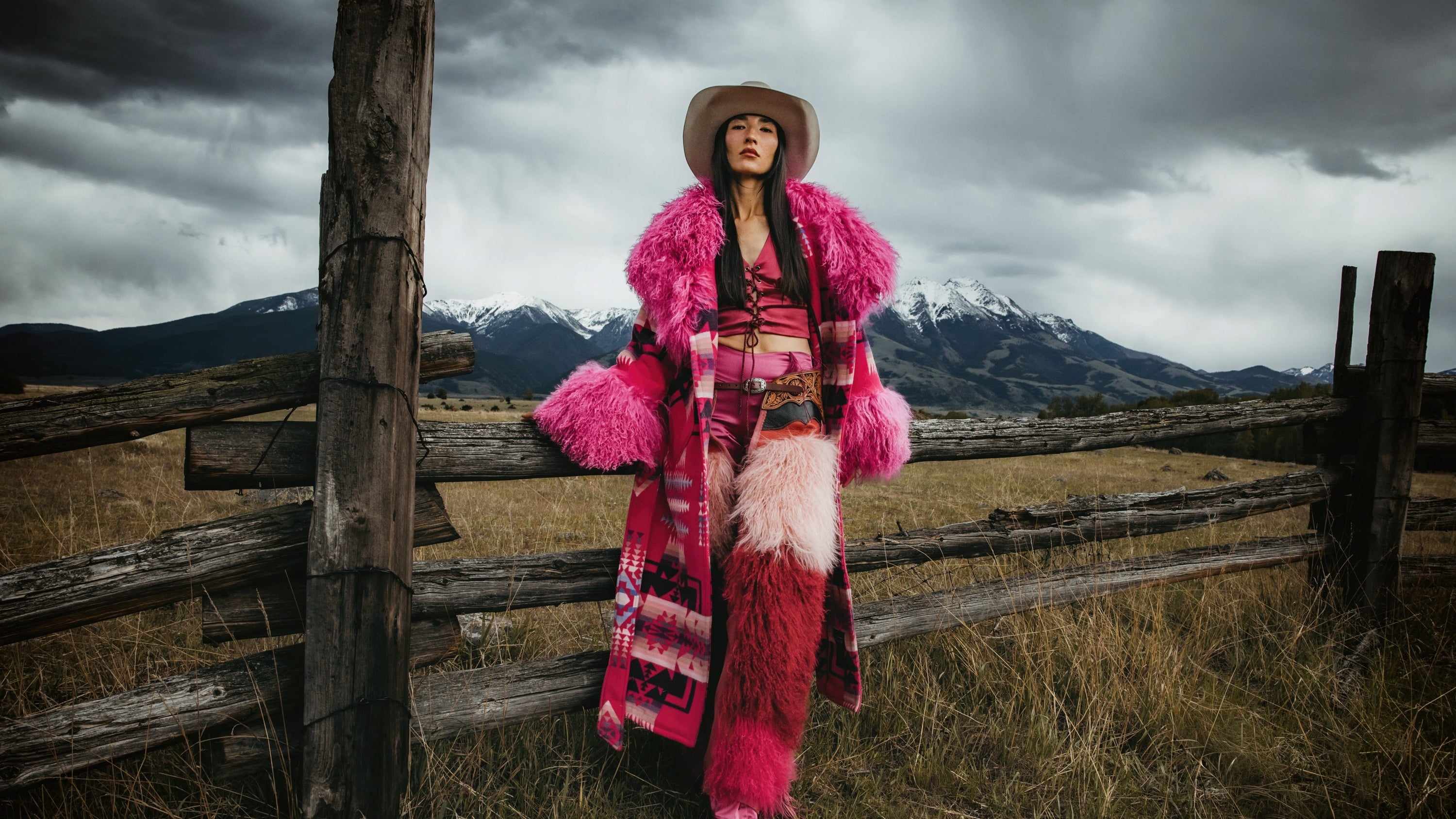 Chief Joseph Shearling Duster