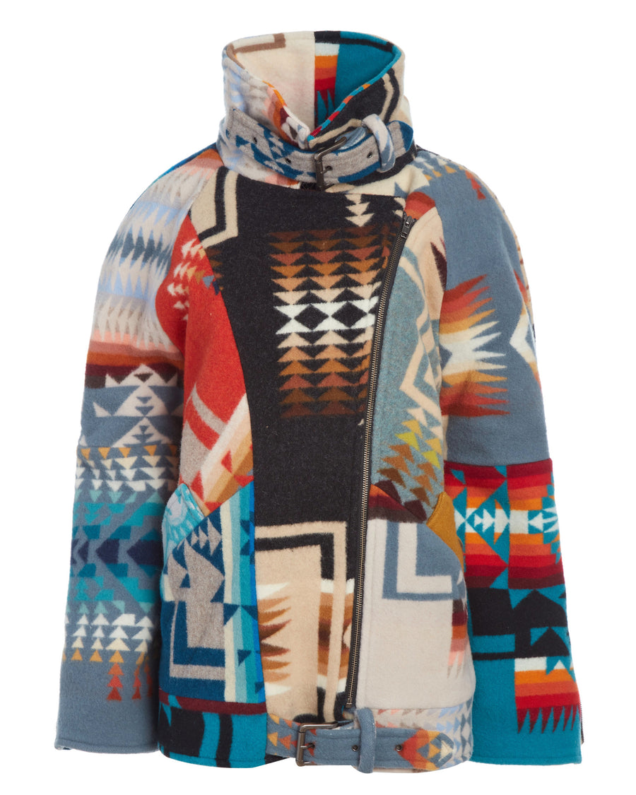 Chief Joseph Patchwork Buck Love Bomber