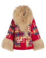 Chief Joseph Shearling Cloak
