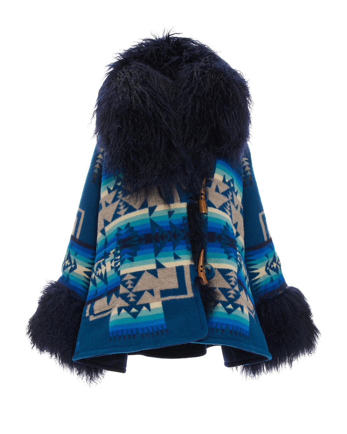 Chief Joseph Shearling Cloak